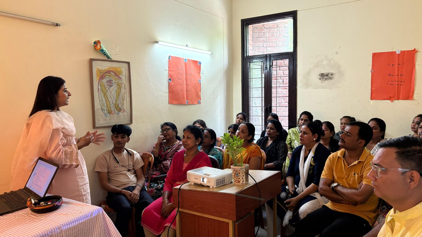 SESSION FOR CAREGIVERS AT UDYAN CARE SUMMER CAMP (JUNE) ON BOND AND COMMUNICATION BETWEEN CHILDREN AND CAREGIVER (2)